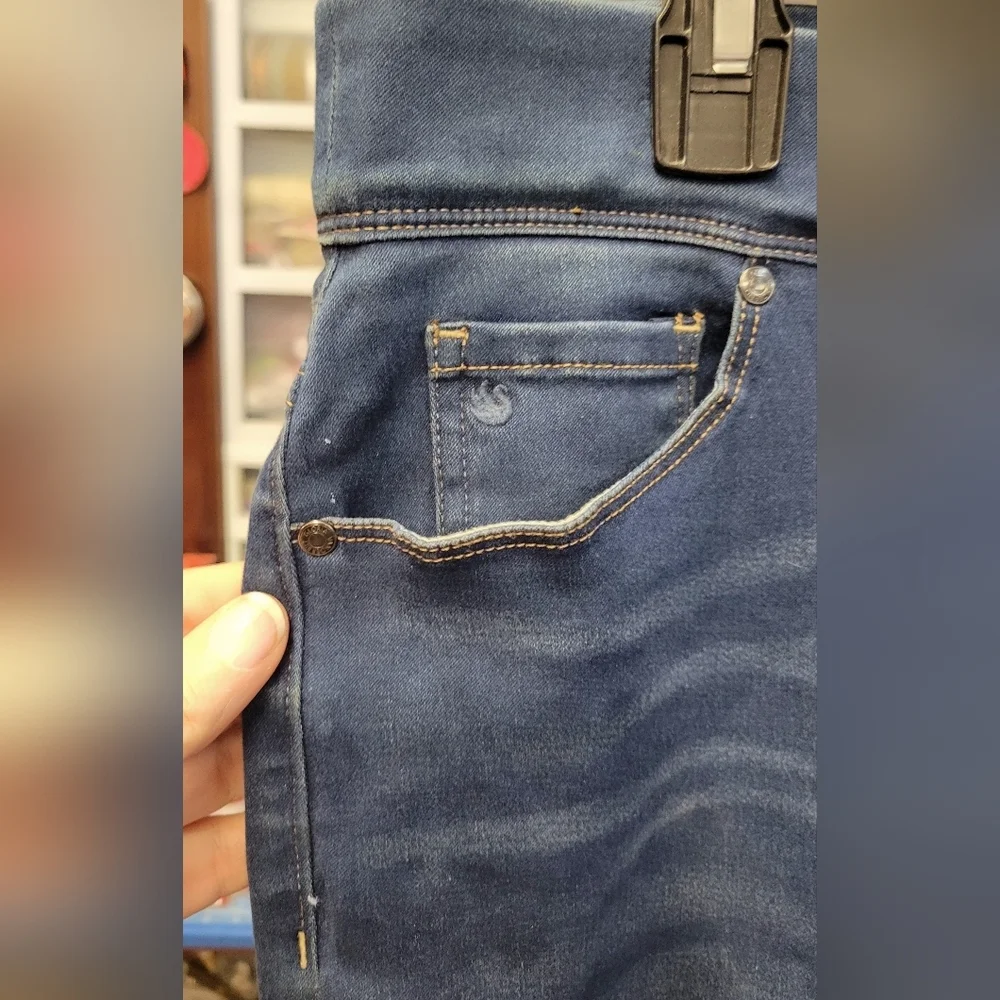 Gloria Vanderbilt 16 Stretchy Jeggings Blue Jeans - Picture 2 of 10